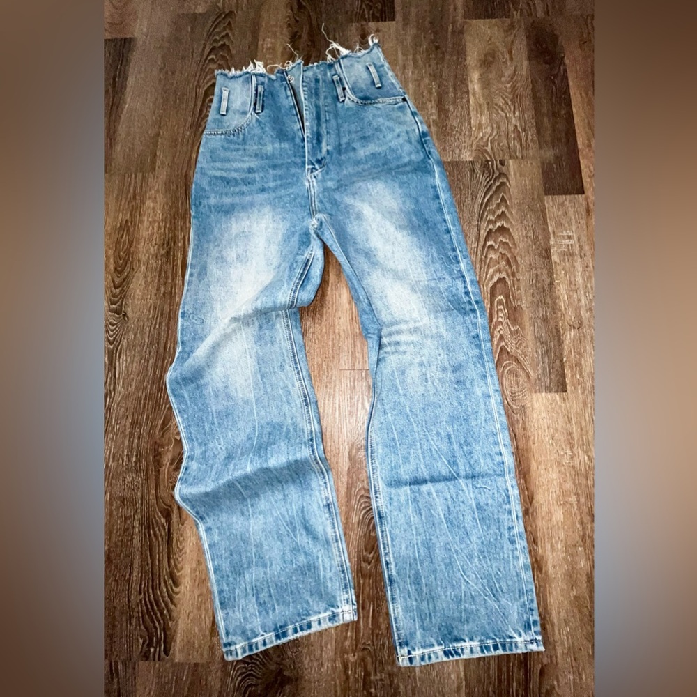 BNWT. Alexander Wang High-rise Blue Jeans